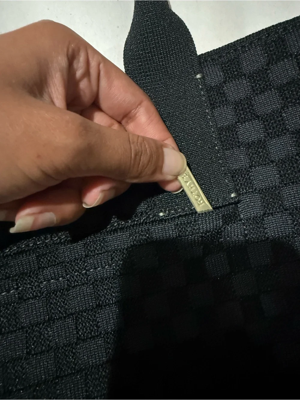 Rothy's The Classic Tote in Black Sand NWOT